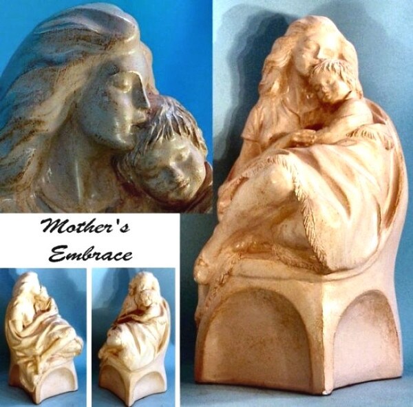 Mothers Embrace Sculpture Love of a Child Statue